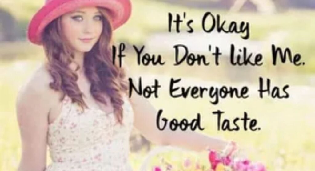 Attitude Quotes and Captions for Girls
