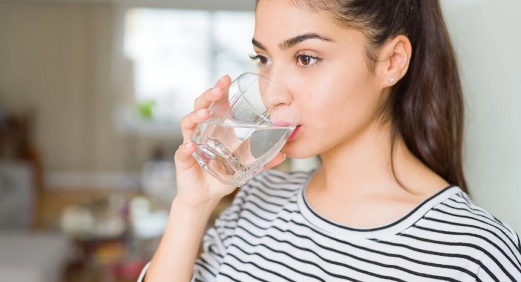 Drink more water every day.