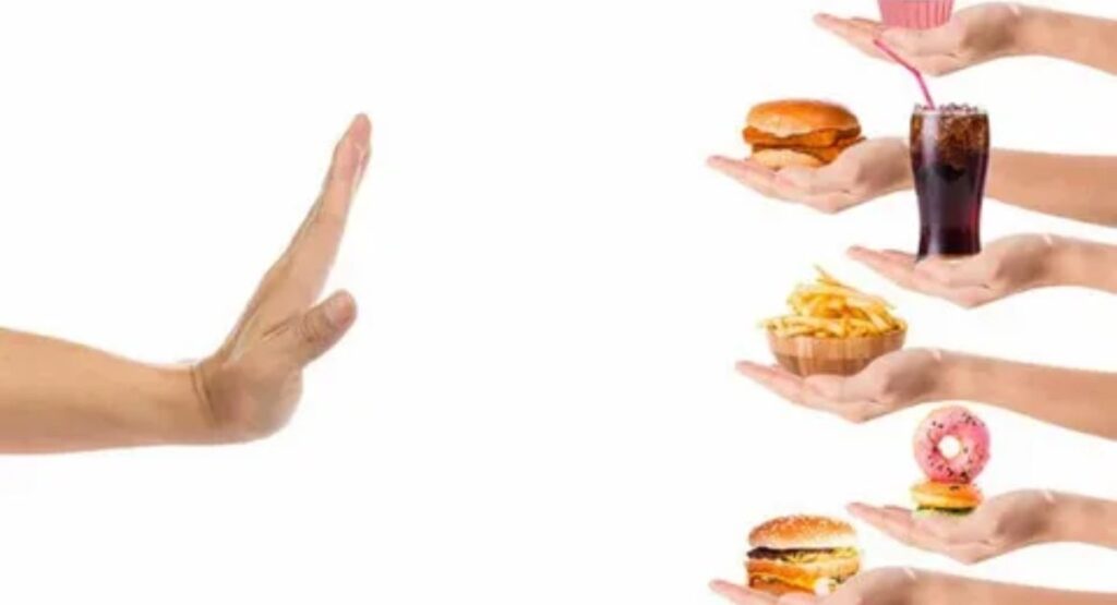 Eat Less Sugar and Junk Food
