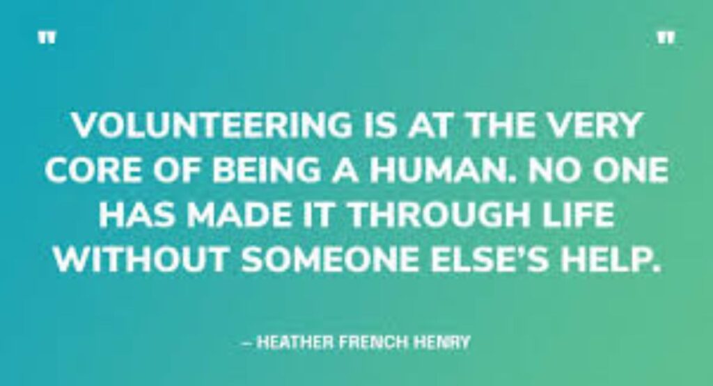 Uplifting Words to Honor Communities & Selfless Volunteers
