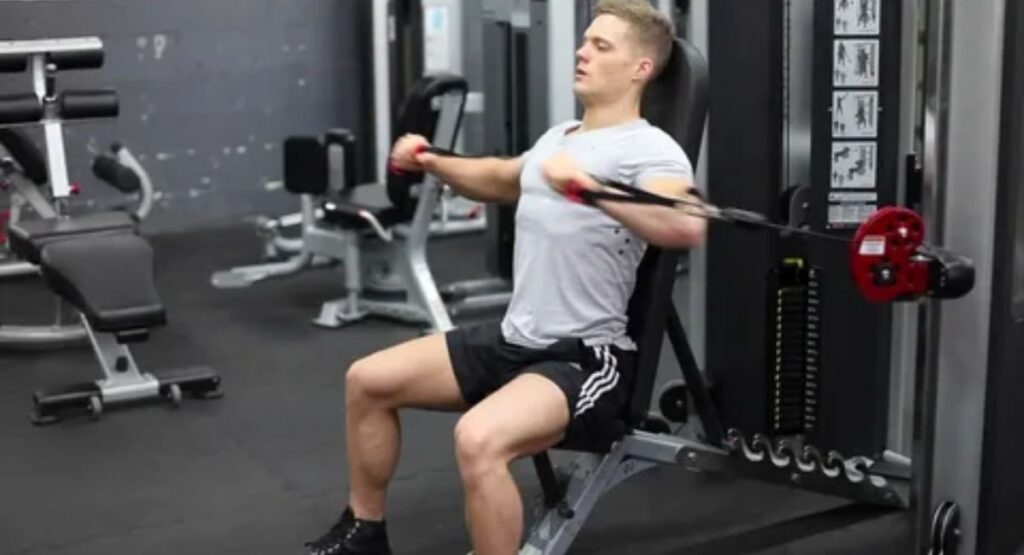 Cable Chest Press Machine