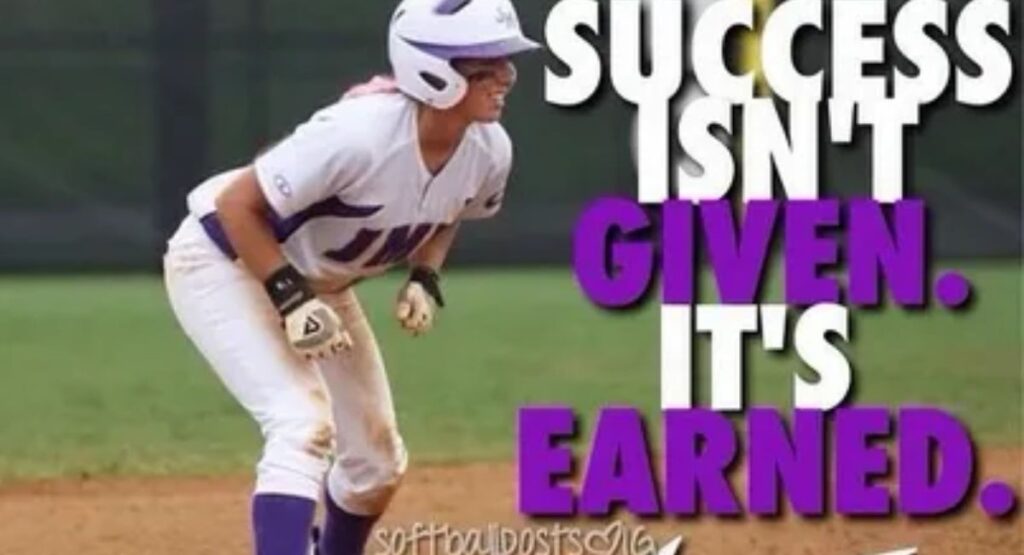 Motivational Softball Quotes for Players Who Never Give Up
