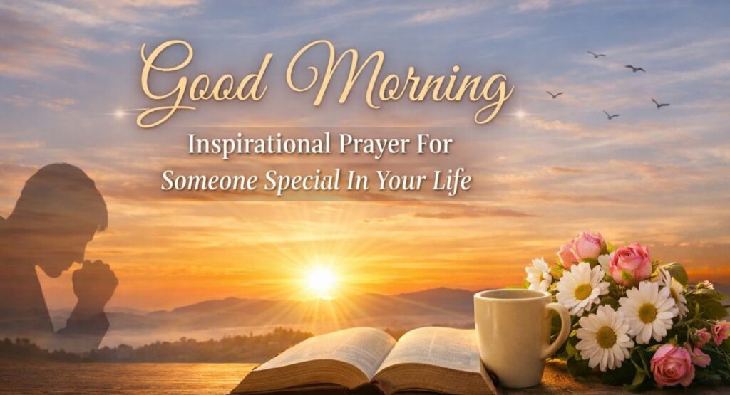 Good Morning Inspirational Prayer For Someone Special In Your Life