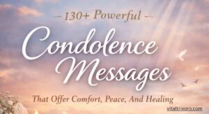 130+ Powerful Condolence Messages That Offer Comfort, Peace, And Healing