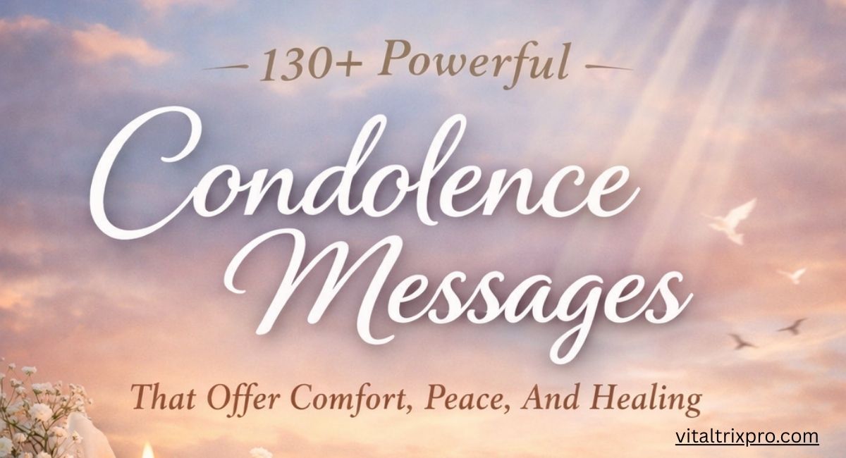 130+ Powerful Condolence Messages That Offer Comfort, Peace, And Healing