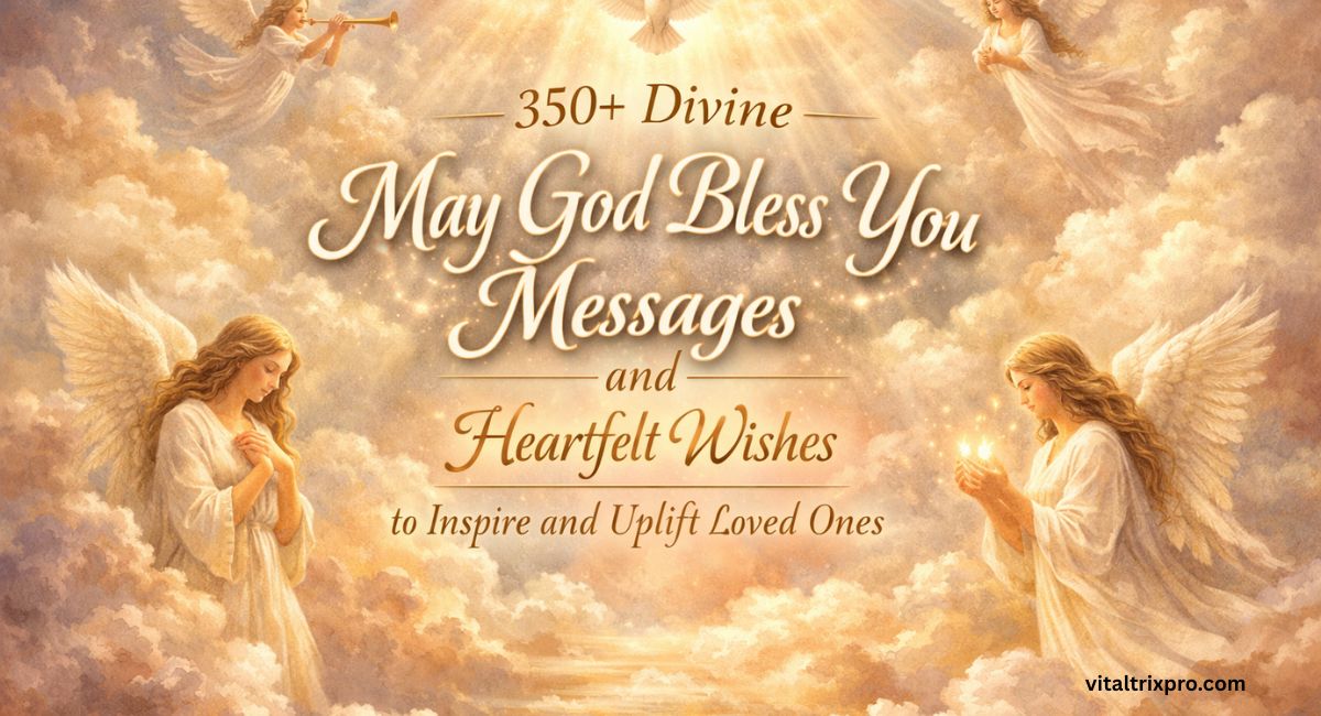 350+ Divine May God Bless You Messages and Heartfelt Wishes to Inspire and Uplift Loved Ones
