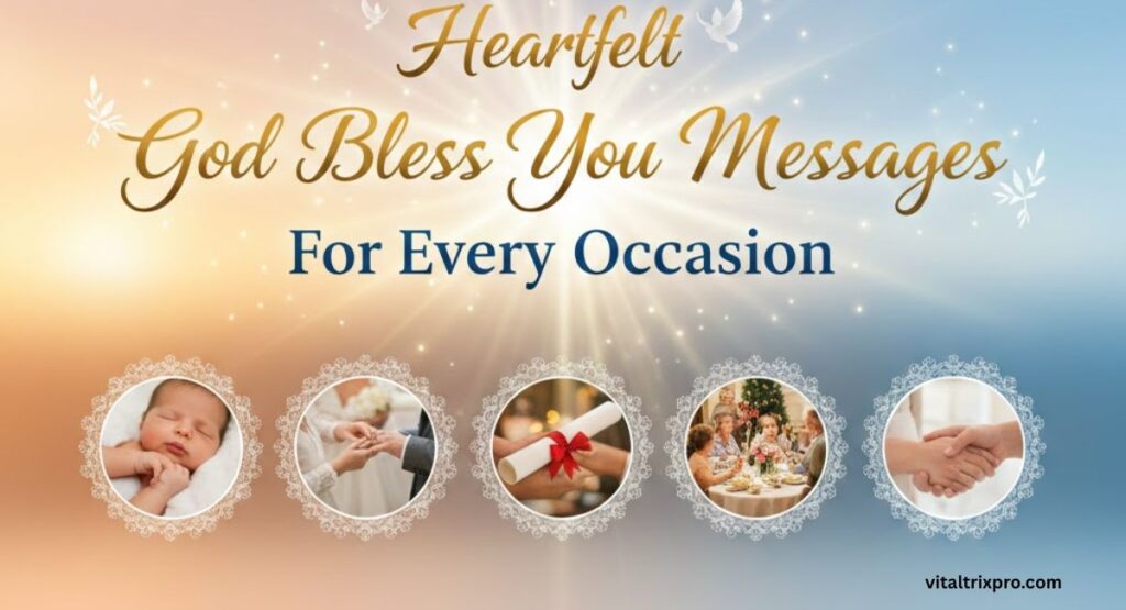 Heartfelt God Bless You Messages for Every Occasion
