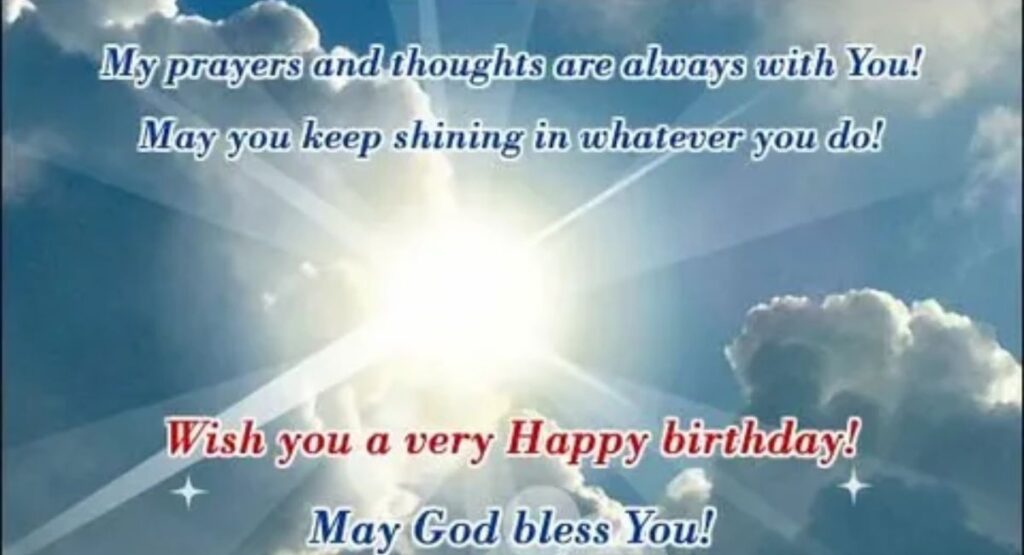 May God Bless You Birthday Wishes